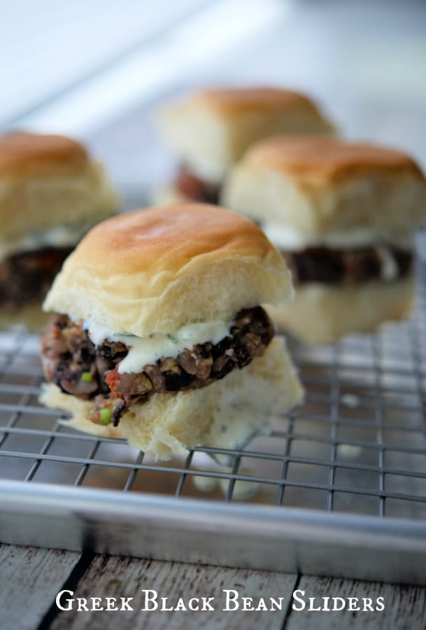 black bean sliders