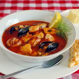 A bowl of food on a plate, with Recipes