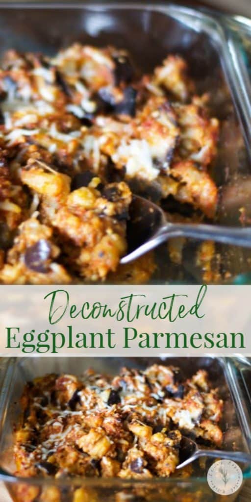 ake one of your favorite Italian dishes, Eggplant Parmesan, at home in half the time. It's healthier too since it's baked and not fried!