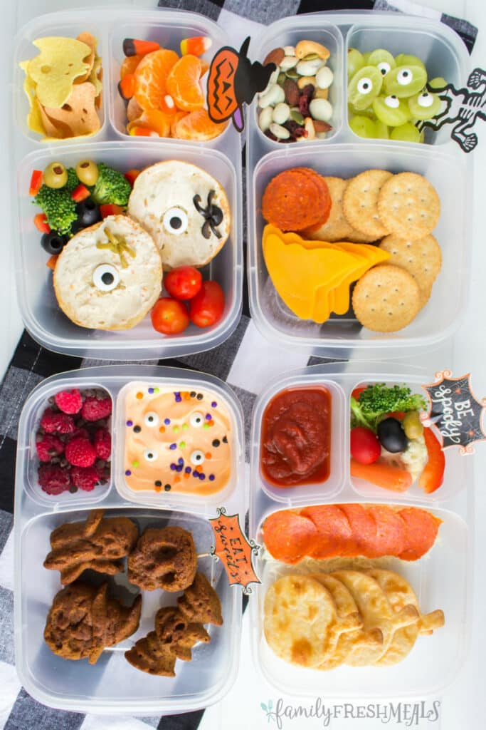 Halloween Lunchbox Ideas from Family Fresh Meals