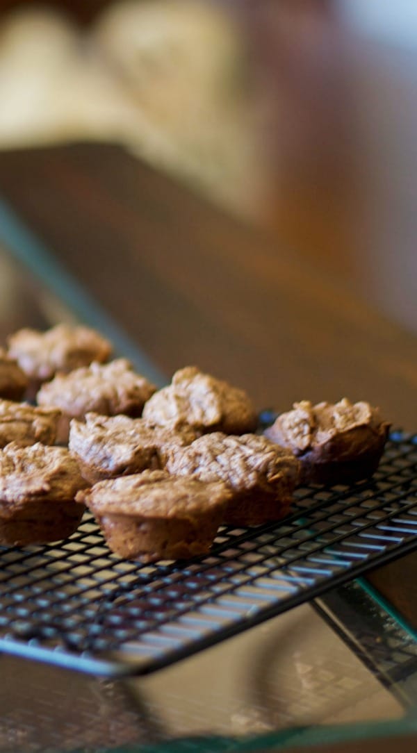 Treat yourself with these Lightened Up Chocolate Peanut Butter Brownie Bites. At only 75 calories each, I'll bet  you can't eat just one!