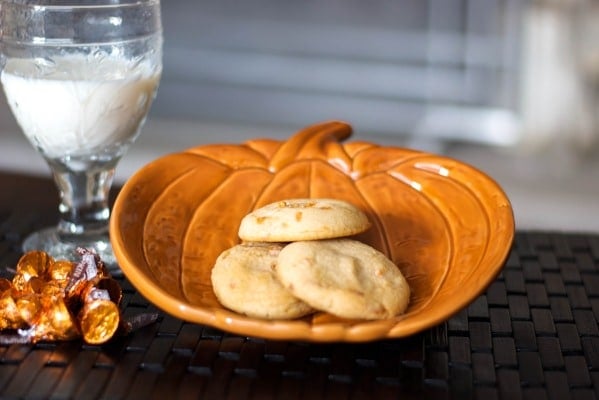 Pumpkin Spice Kisses Sugar Cookies