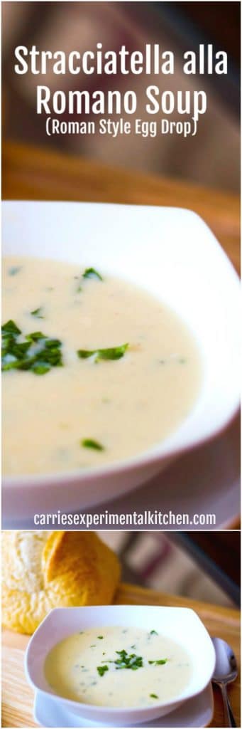  Italian soup in a bowl. 