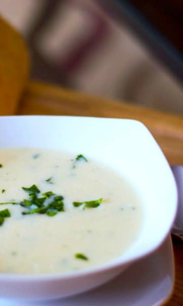 Stacciatella alla Romano Soup