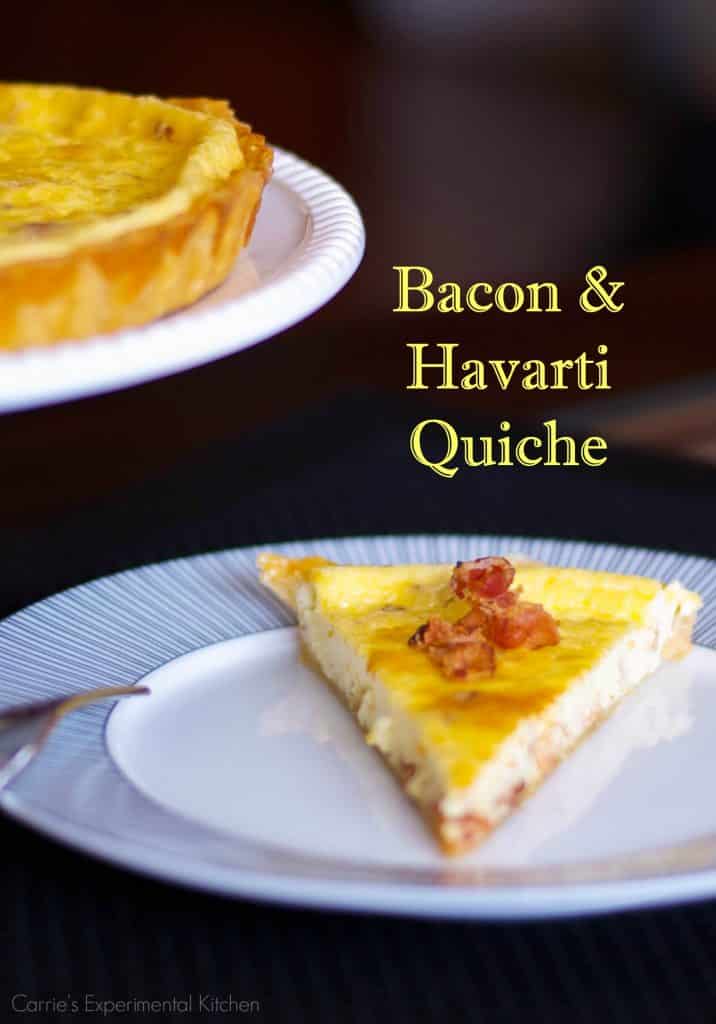 Bacon and Havarti Quiche