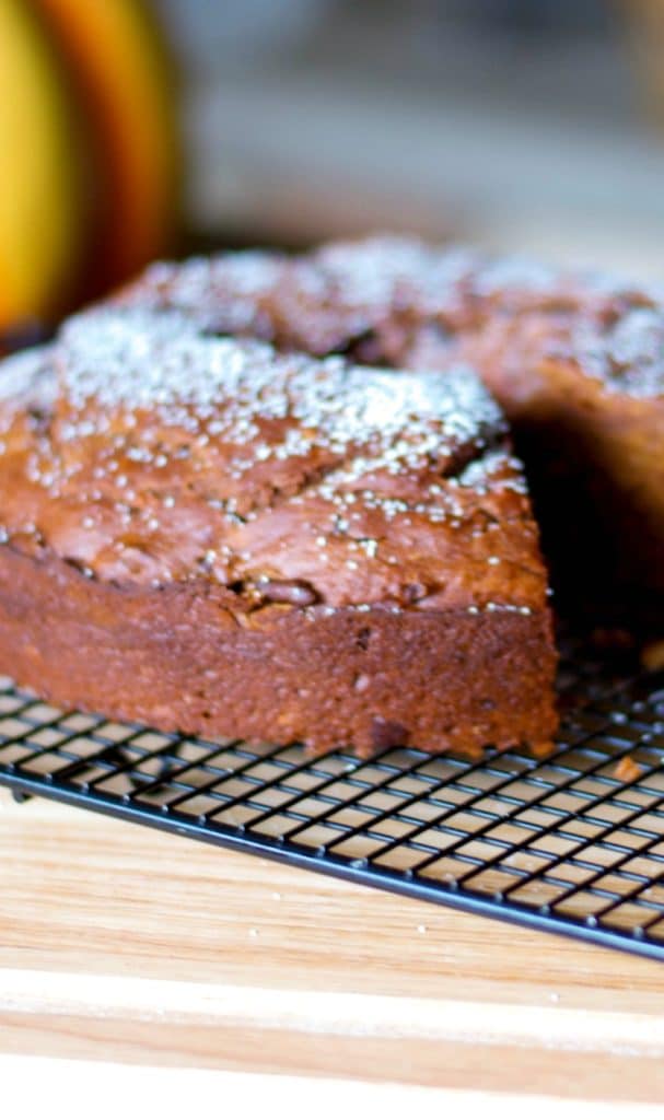 Chocolate Hazelnut Pumpkin Banana Bundt