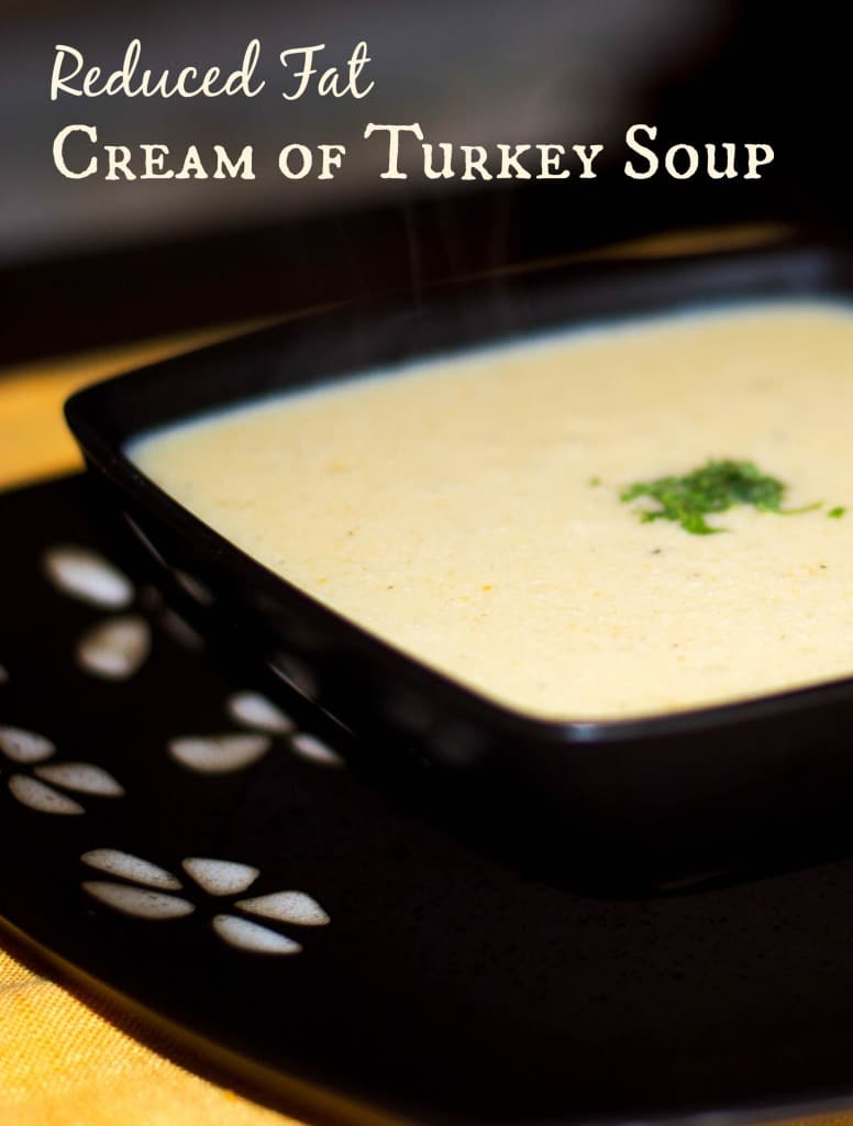 Cream of Turkey Soup (reduced fat)