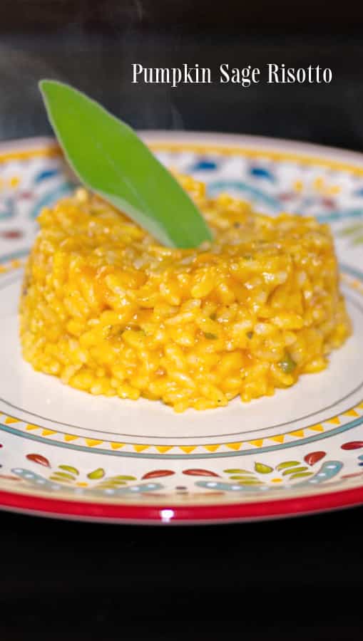 Pumpkin and Sage Risotto