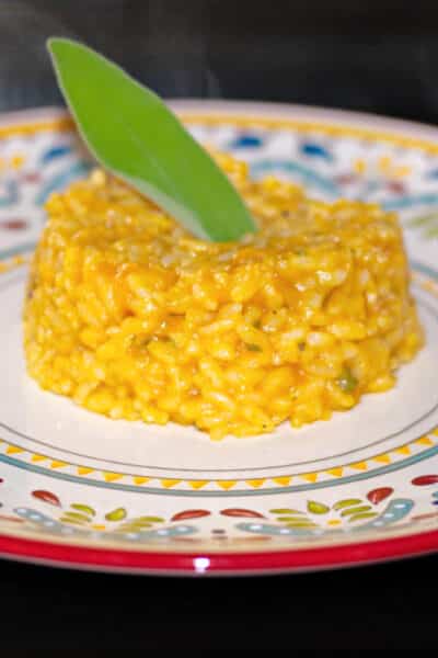 Pumpkin and Fresh Sage Risotto