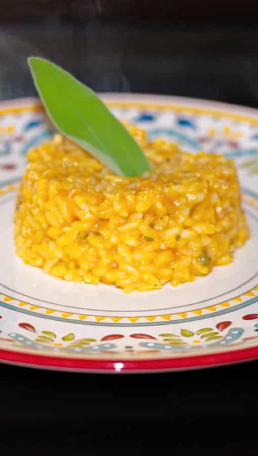 Pumpkin and Fresh Sage Risotto