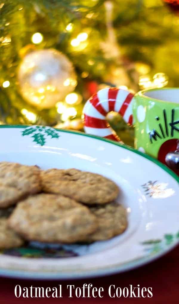 Oatmeal Toffee Cookies