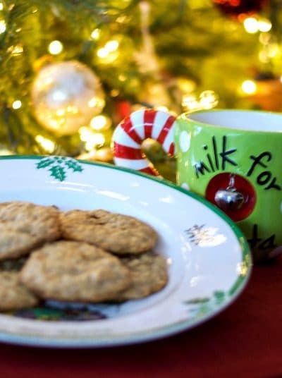 Oatmeal Toffee Cookies