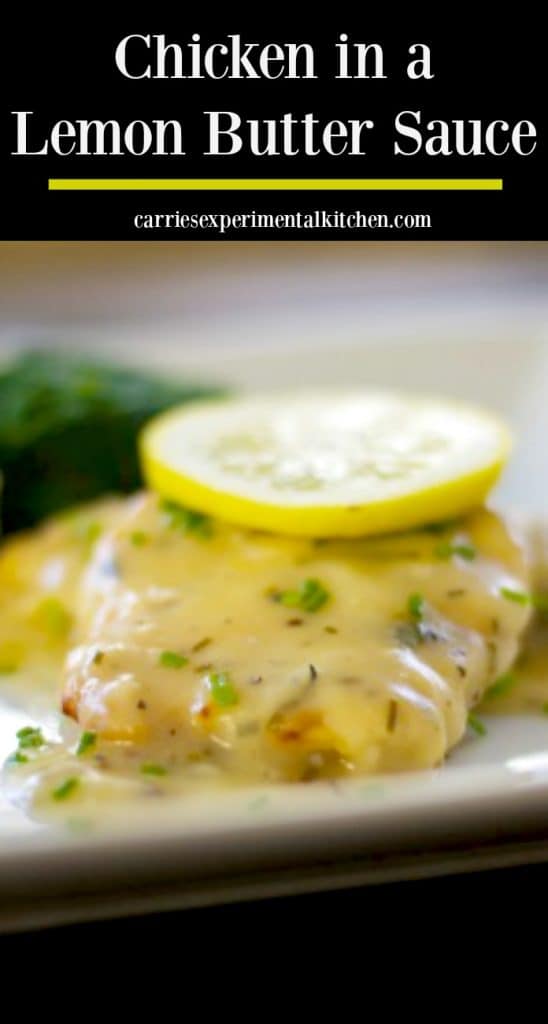 Chicken in a Lemon Butter Sauce