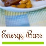 Energy Bars made with Medjool dates, raw almonds and dried cherries are a healthy, gluten free satisfying snack.  