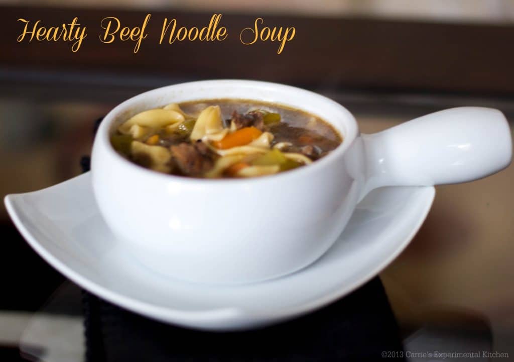 Hearty Beef Noodle Soup