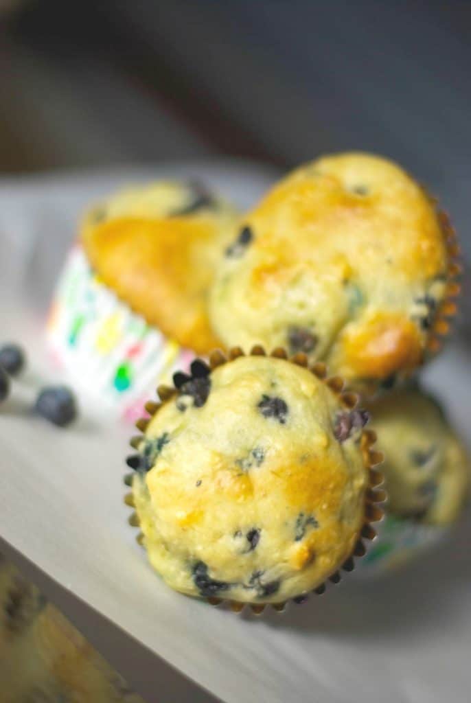 Muffins, like these Low Fat Blueberry Muffins, freeze beautifully and make a quick, morning breakfast on the run.