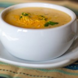 Low Fat Baked Potato Soup