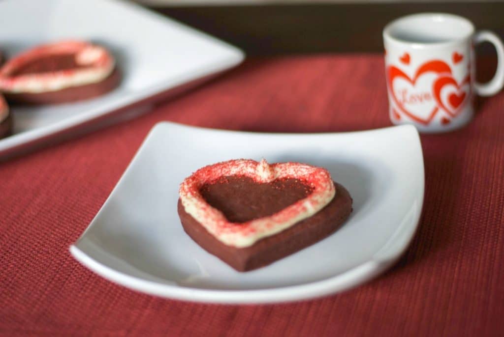 Red Velvet Sugar Cookies