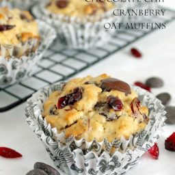 Chocolate Chip Cranberry Muffin-Chocolate Chocolate and more