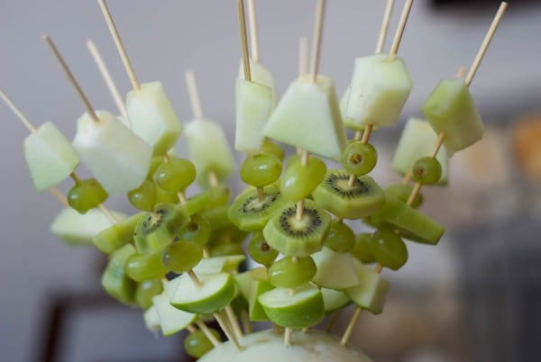 Green Fruit Kabobs