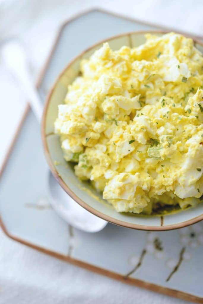 If you're looking for a little extra heat in your normal egg salad, try this simple to make recipe made with Japanese wasabi paste.