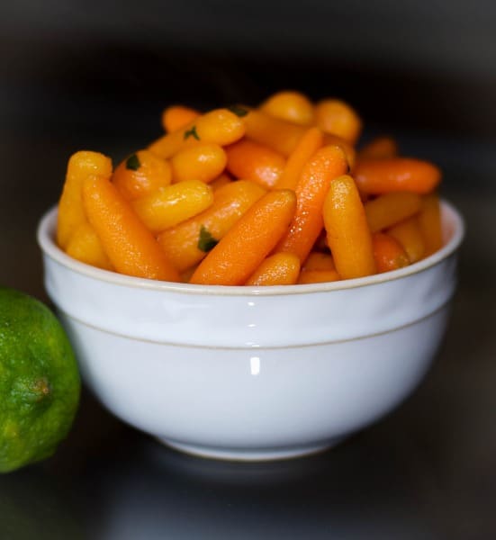 Honey Lime Glazed Carrots