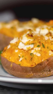My Big Fat Greek Sweet Potato | Carrie’s Experimental Kitchen