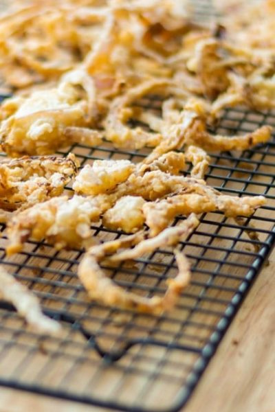 Vanilla Almond Onion Straws