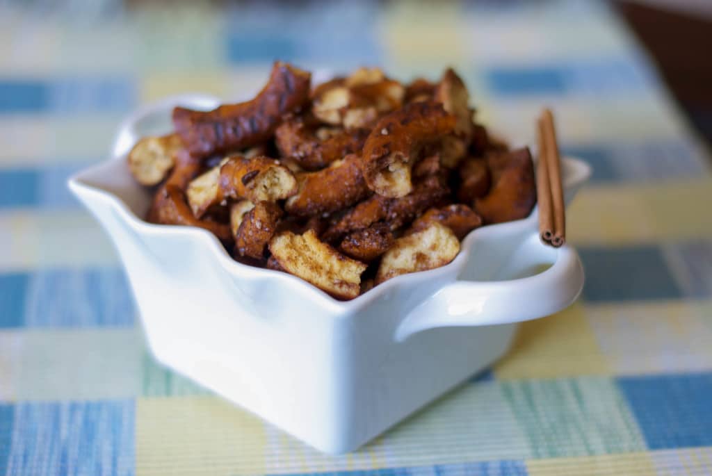 Brown Sugar and Cinnamon Pretzels