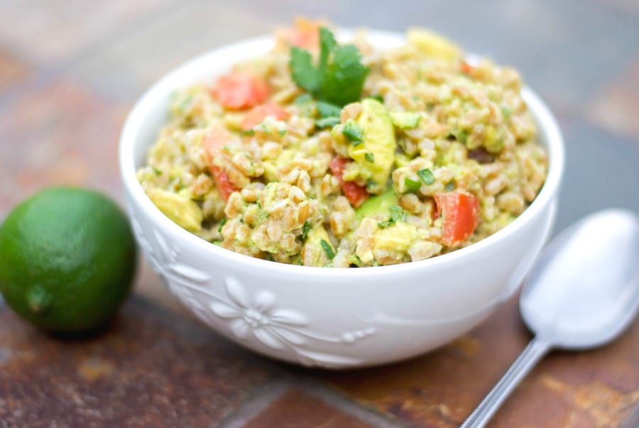 Guacamole Farro Salad