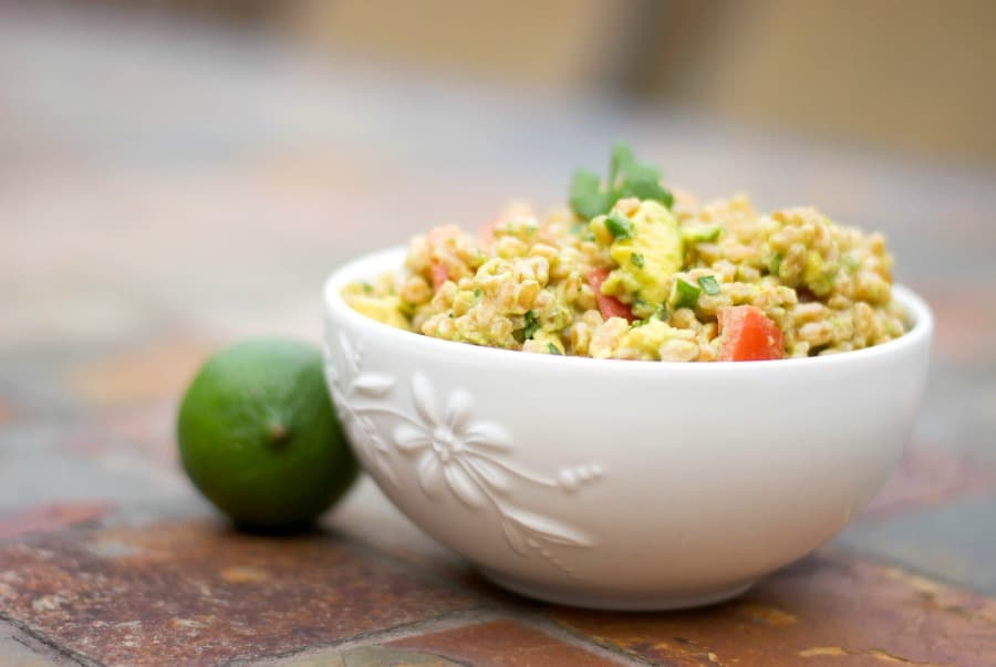 Guacamole Farro Salad