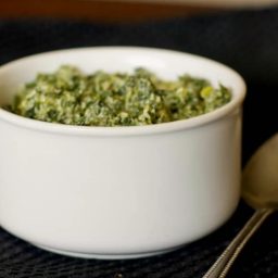 Herb Creamed Spinach