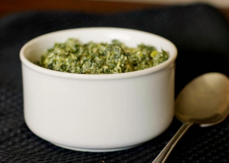 Herb Creamed Spinach