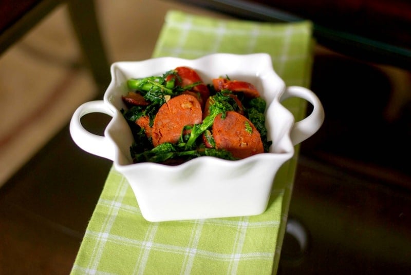 Broccoli Rabe & Chorizo