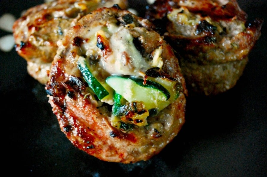 Flank Steak Stuffed with Brie + Zucchini