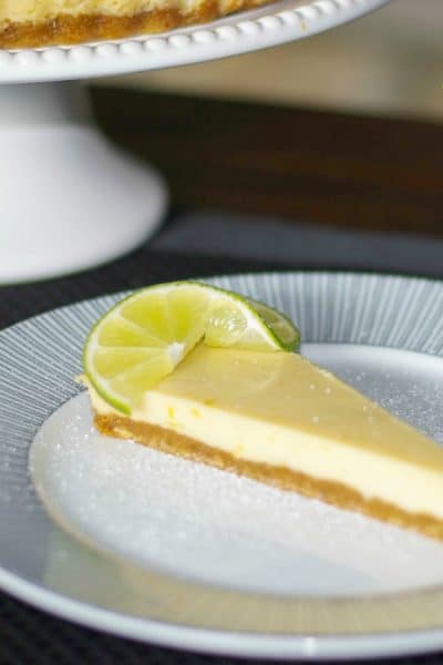 Key Lime Tart made with fresh Key lime juice with a graham cracker crust is so easy to make and is deliciously light and refreshing. 
