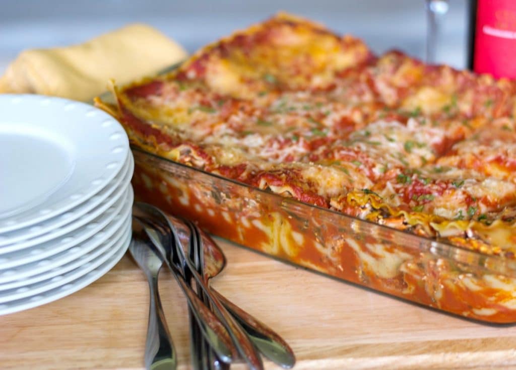 Low Fat Vegetable Lasagna