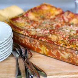 Low Fat Vegetable Lasagna