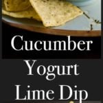 This low fat Cucumber Yogurt Lime Dip is so light and refreshing. Scoop your favorite tortilla chip or place on top of grilled chicken or fish.
