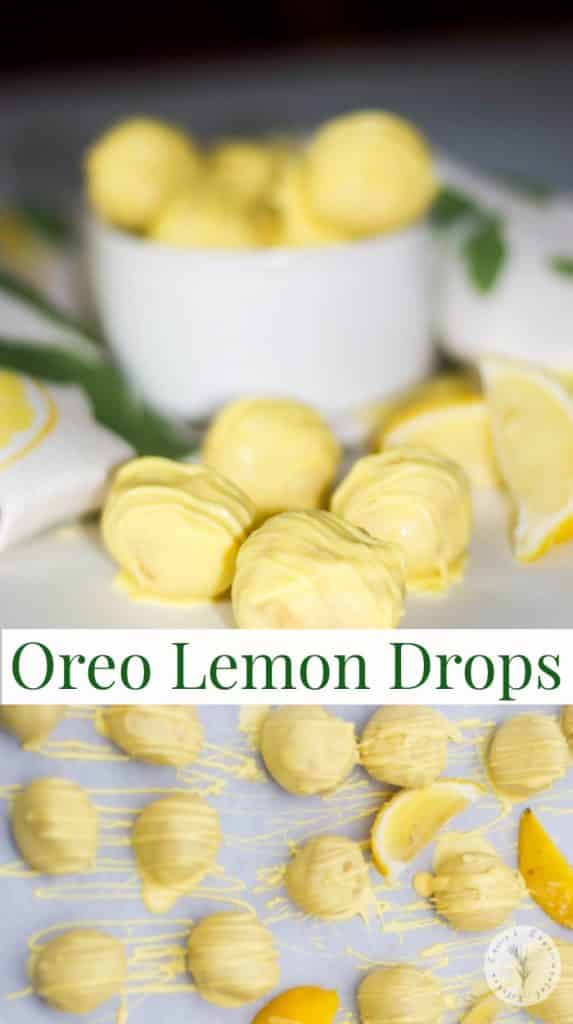Oreo Lemon Drops collage photo