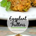 Learn how to make this tasty Greek style side dish for Eggplant Fritters with grated eggplant, garlic, basil, tomatoes and scallions.