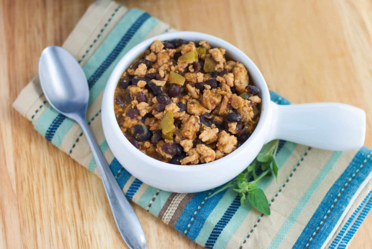 Black Bean and Turkey Chili