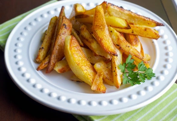 Buffalo Roasted Potato Wedges