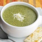 Cream of Spinach & Artichoke Soup