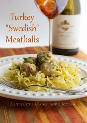 Turkey Swedish Meatballs 