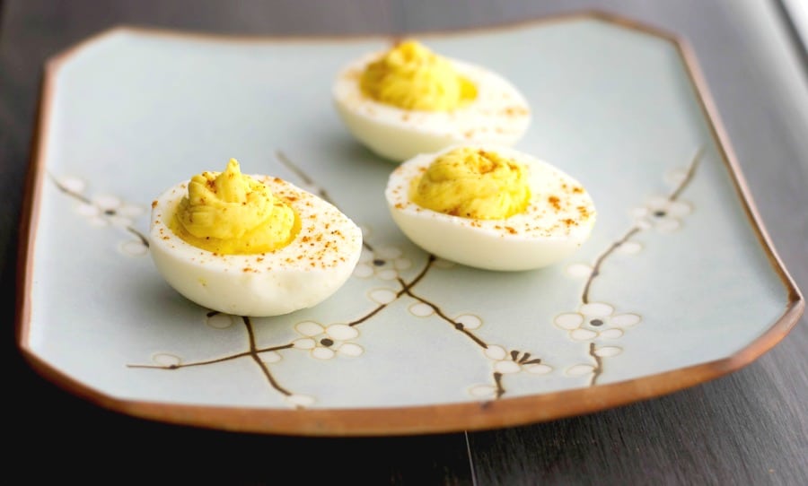 Spicy Deviled Eggs