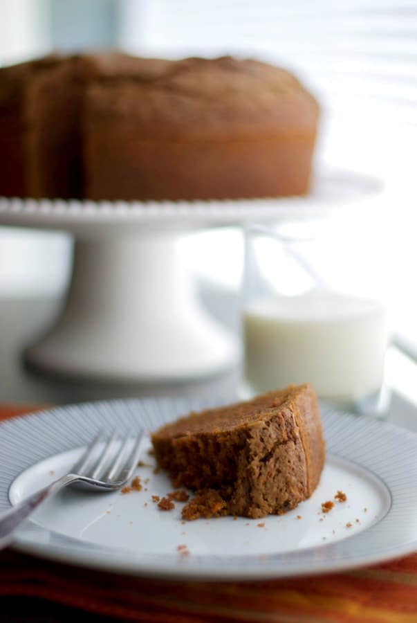 Chocolate Carrot Bundt Cake made with fresh carrots is a deliciously moist, chocolatey cake that can be served for dessert or breakfast. 