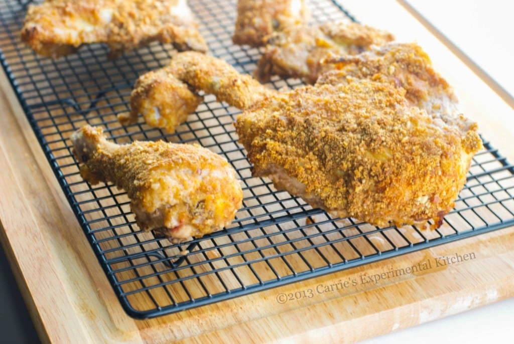 Graham Cracker Pecan Crusted Baked Chicken