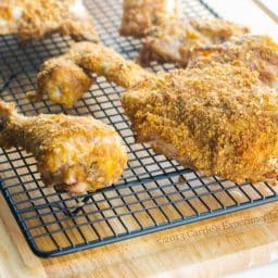 Graham Cracker Pecan Crusted Baked Chicken