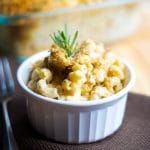 Rosemary and Goat Cheese Macaroni and Cheese